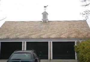 Red Cedar Shingle Roof Cleaning