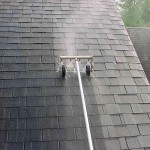 Shingle roof cleaning